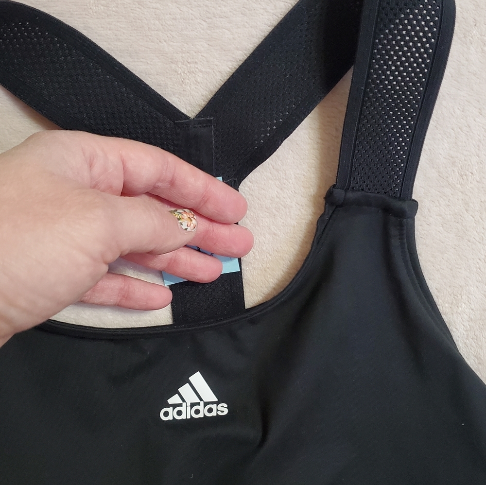 Like New Adidas Black Aeroready Stretchy Poly/Spandex Tennis Athleisure DressS/M - Picture 6 of 8